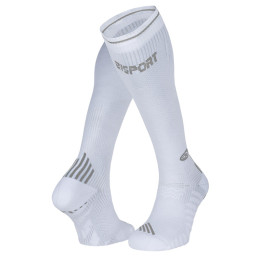 Chaussettes de compression RUN compression Blanc-gris