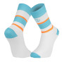 LIGHT RUN High Socks "IBIZA" Turquoise/Orange