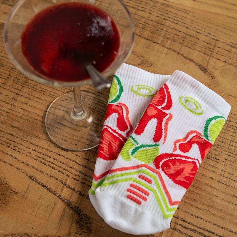 Chaussettes TRAIL ULTRA NUTRISOCKS Panna Cotta- Collector