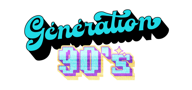 Logo génération 90's