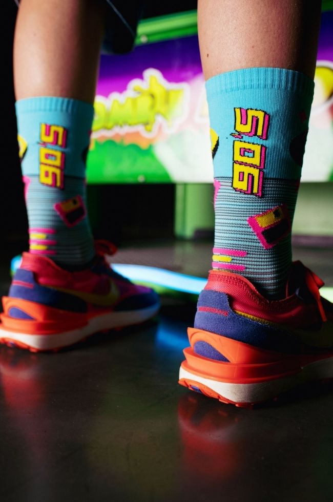 Chaussettes Run marathon génération 90's