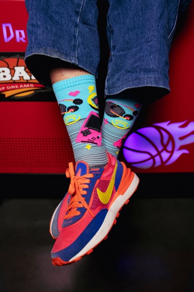 Chaussettes Run marathon génération 90's