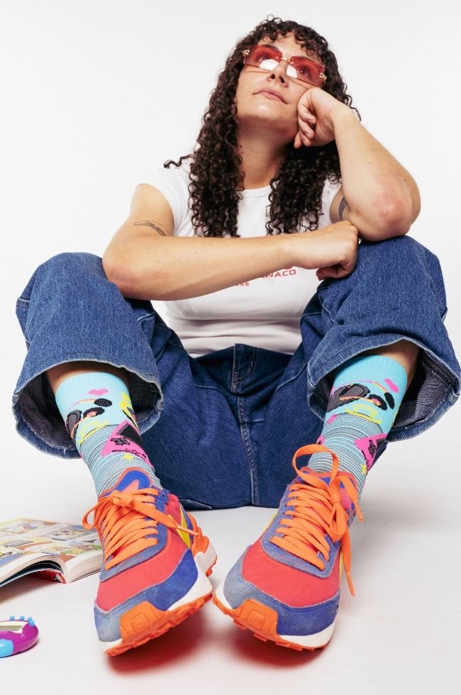 Chaussettes Run marathon génération 90's