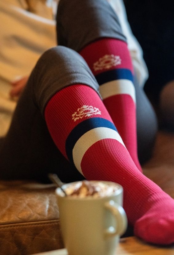 Calze a compressione après-ski