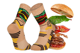 Burger socks NUTRISOCKS