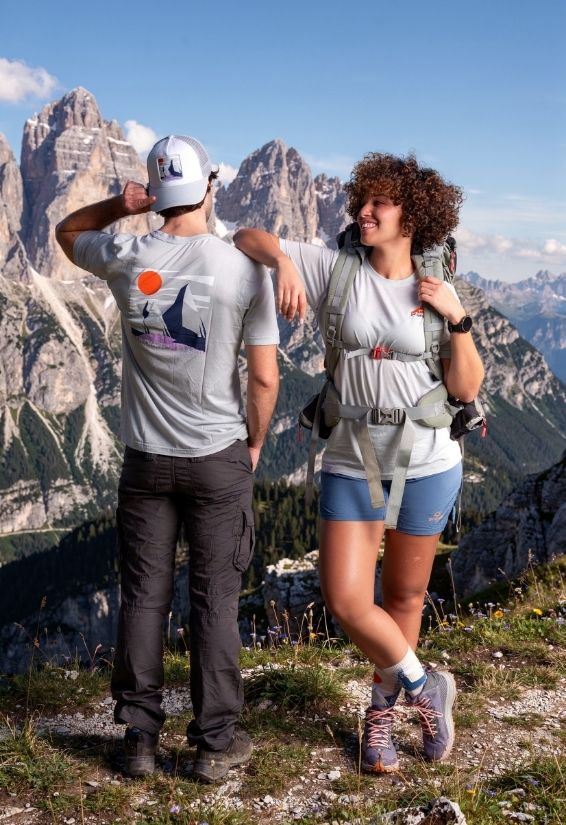 Gamme trek summit Dolomites