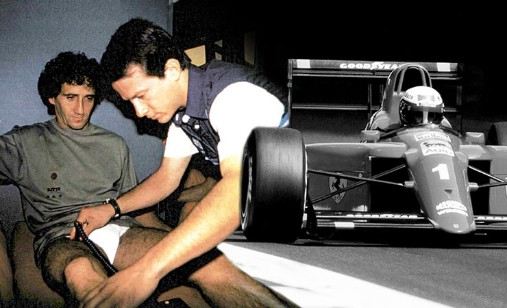 Alain Prost, tester per BV Sport
