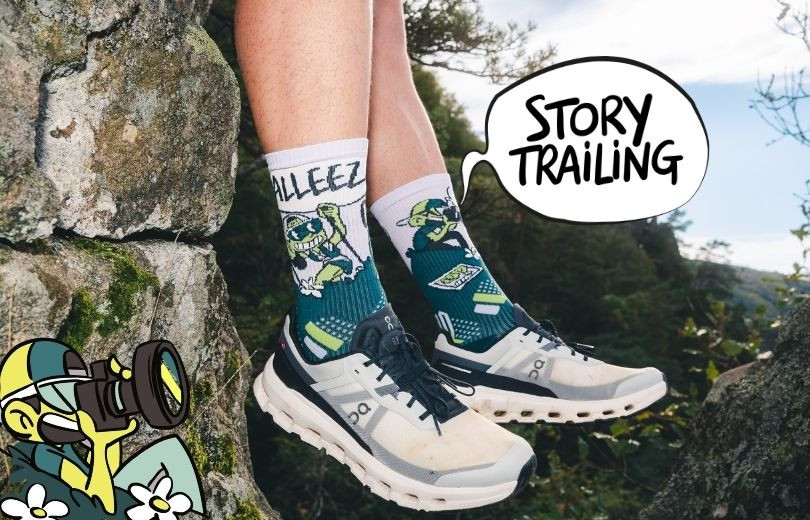 Scopri la nuova collezione DBDB «Story Trailing», pensata per fornirti tecnica e stile: 4 modelli ispirati ai momenti che tutti i trail runner vivono, dal ristoro al traguardo.