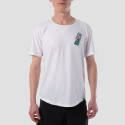 Men's white DBDB technical T-shirt
