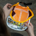 DBDB Orange/Bordeaux 5 Panel Cap DBDB Orange/Bordeaux 5 Panel Cap