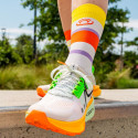 LIGHT RUN High Socks "IBIZA" Orange Retro LIGHT RUN High Socks "IBIZA" Orange Retro
