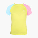 T-Shirt AERIAL Short Sleeve Yellow/Blue/Pink T-Shirt AERIAL Short Sleeve Yellow/Blue/Pink