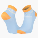 RUN MARATHON Low Socks Orange/Blue sky