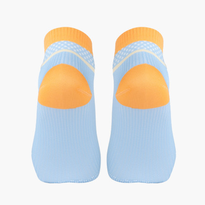RUN MARATHON Low Socks Orange/Blue sky