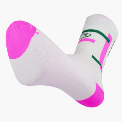 LIGHT RUN High Socks "BALI" Pink/Green