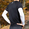 Arm sleeves BOOSTER black made in France | BV SPORT Arm sleeves BOOSTER black made in France | BV SPORT