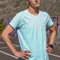 T-Shirt AERIAL Short Sleeve Blue T-Shirt AERIAL Short Sleeve Blue